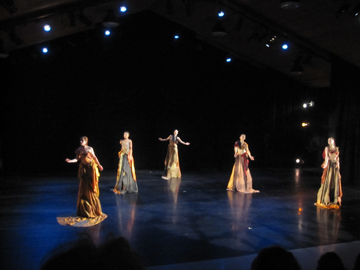 Buglisi Dance Theatre performs excerpts of Requem, choreographed by Artistic Director Jacqulyn Buglisi at Kaatsbaan International Dance Center in Tivoli, 