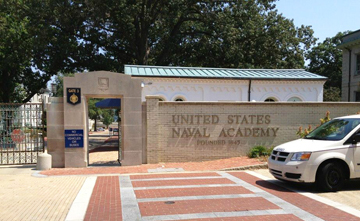 Entrance to the US Naval Academy