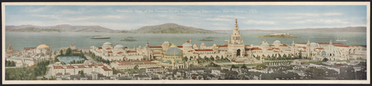 Panoramic View of the Panama-Pacific International Exposition—San Francisco, California, 1915,” 