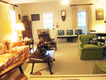 Living Room at the LBJ Ranch