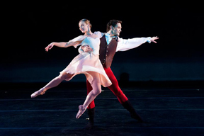 Ballet NY “In Twilight” - Jennifer Goodman, Luke Manley   photo by Christopher Duggan.