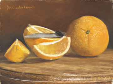Cut up Oranges by Marlene Wiedenbaum