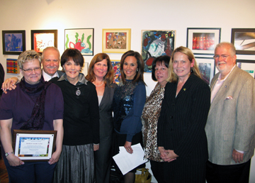 Honorees and board members of Heartshare
