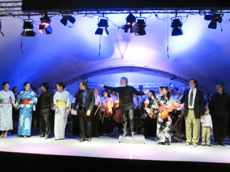 Phoenicia International Festival of the Voice's curtain call for Madame Butterfly
