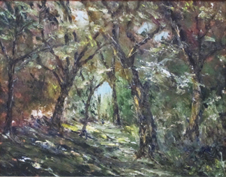 "Wooded Path" by RJS o/c