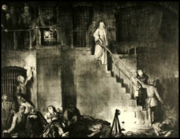 George Bellows "Murder of Edith Cavell" Etching