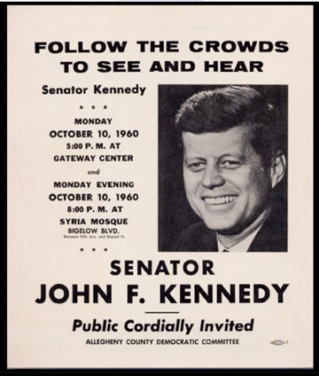 Poster of John F. Kennedy
