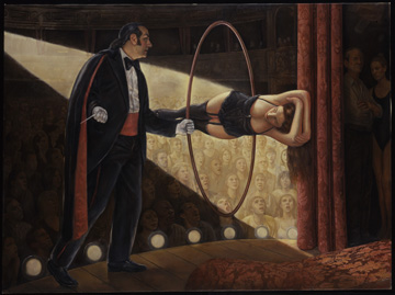 Levittion, painting by Don Perlis