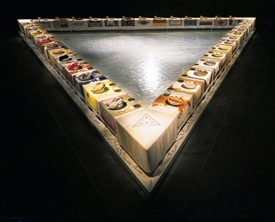 Judy Chicago and and Dinner Partu\